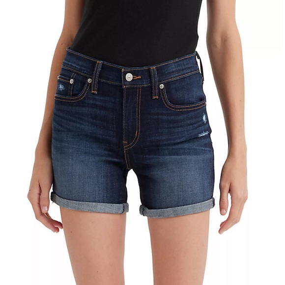 Levi's Pants - Levi's MID-LENGTH  Blue Jean Shorts - 34